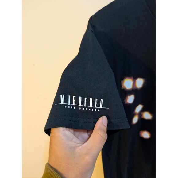 Murdered Soul Suspect Mystery Video Game Square Enix Official Promo Shirt Sz L - Picture 3 of 7